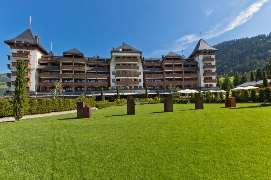 Hotel The Alpina Gstaad Zewnętrze zdjęcie