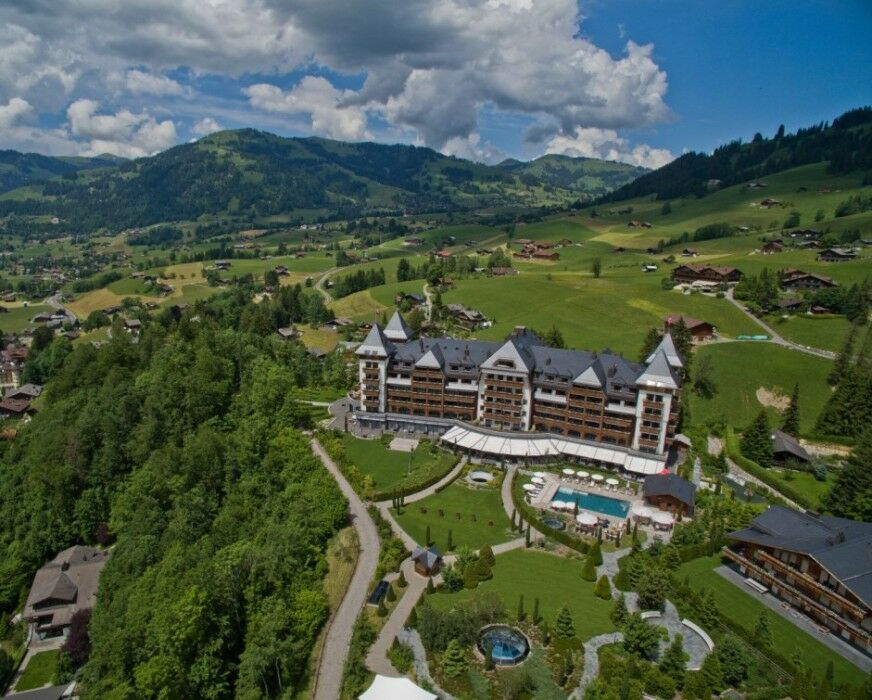 Hotel The Alpina Gstaad Zewnętrze zdjęcie